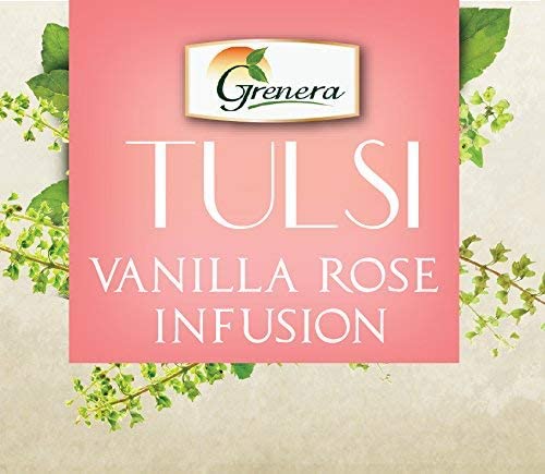 Grenera Tulsi Vanilla Rose Infusion - 25 Tea Bags